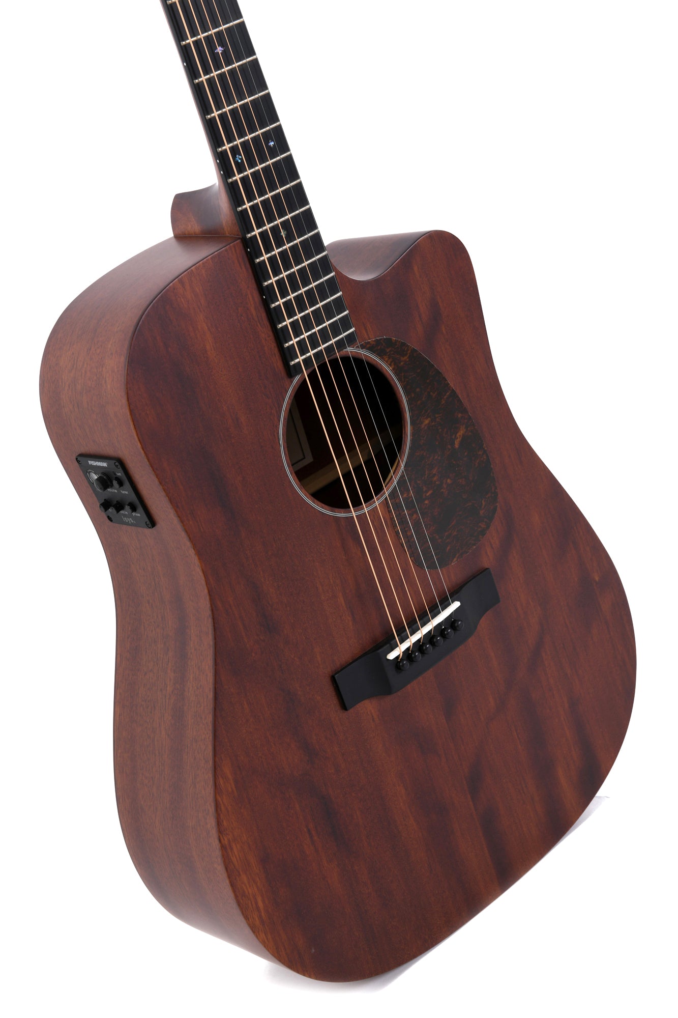 Sigma DMC-15E+ Dreadnought Acoustic w/Cutaway & Fishman Isys+ Pickup system Featuring On-Board Tuner