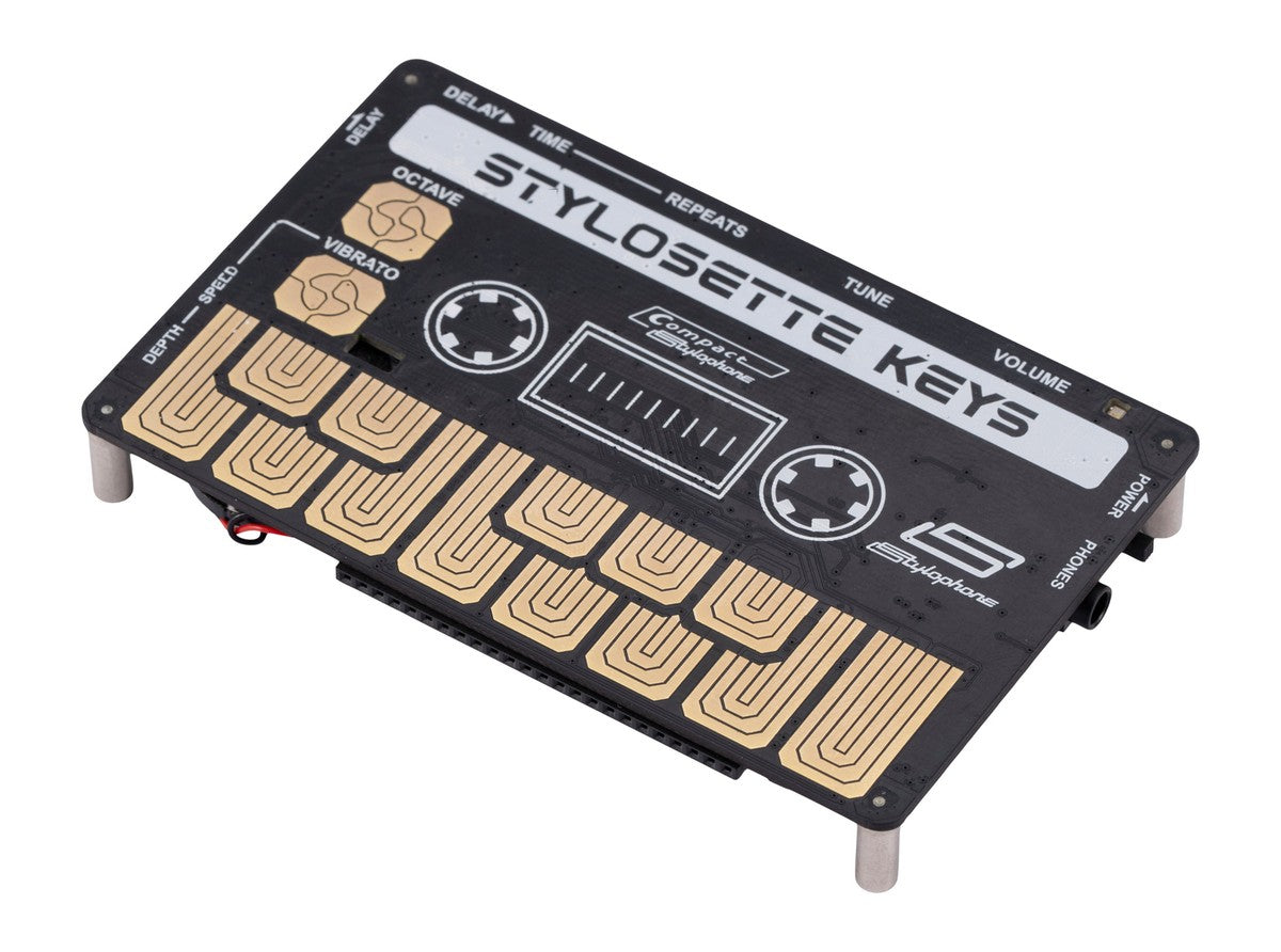 Dübreq Stylophone Stylosette Touch Keyboard Cassette Synthesizer