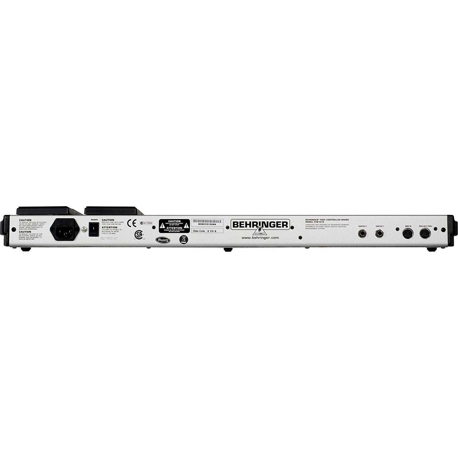 Behringer FCB1010 Midi Foot Controller – Found Sound