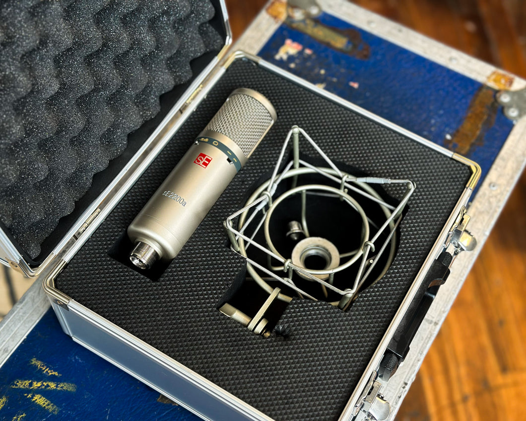 sE Electronics 2200a Condenser w/ Case and Accessories