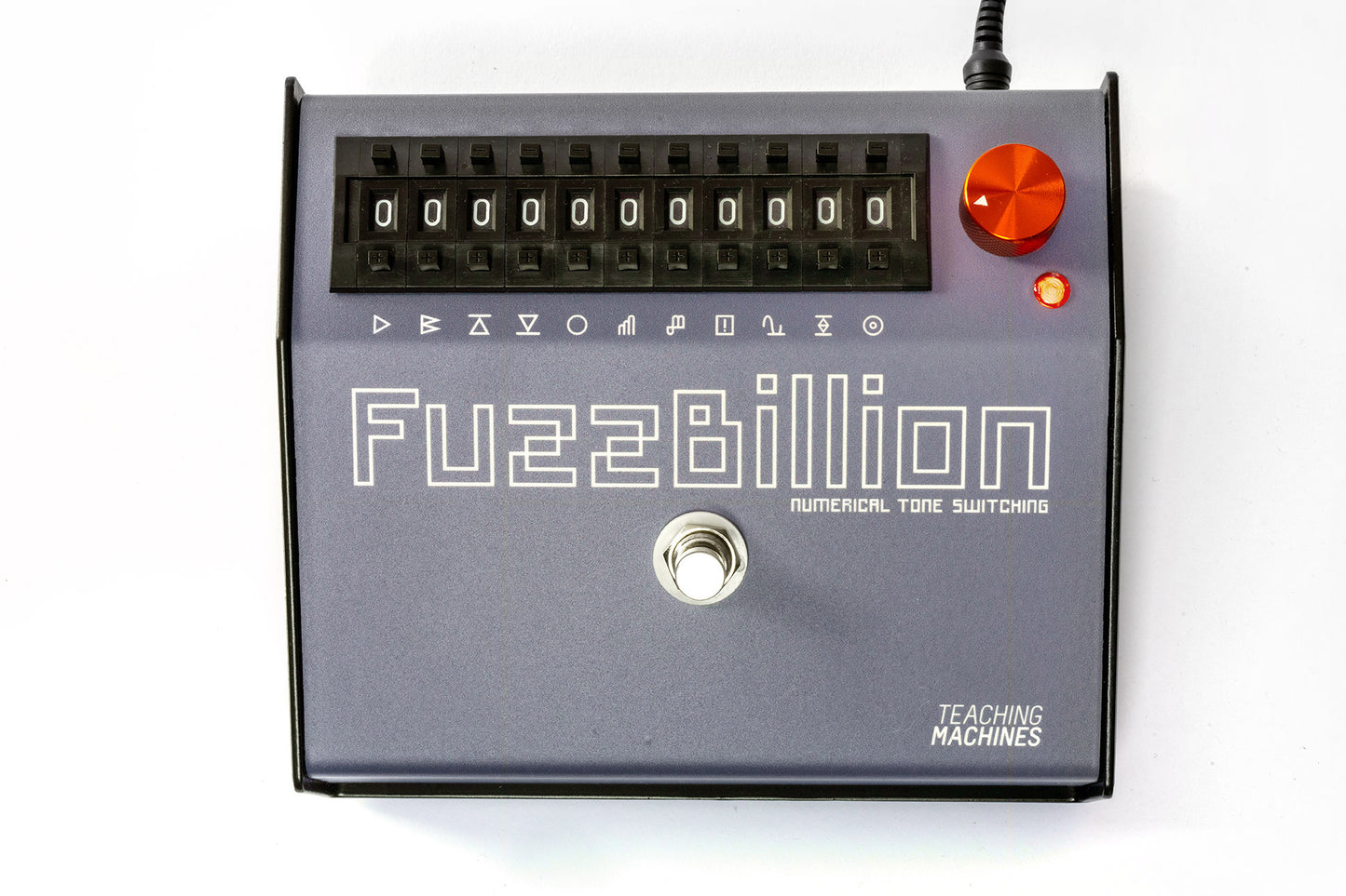 Teaching Machines Fuzzbillion Numerical Tone Switching Fuzz Pedal