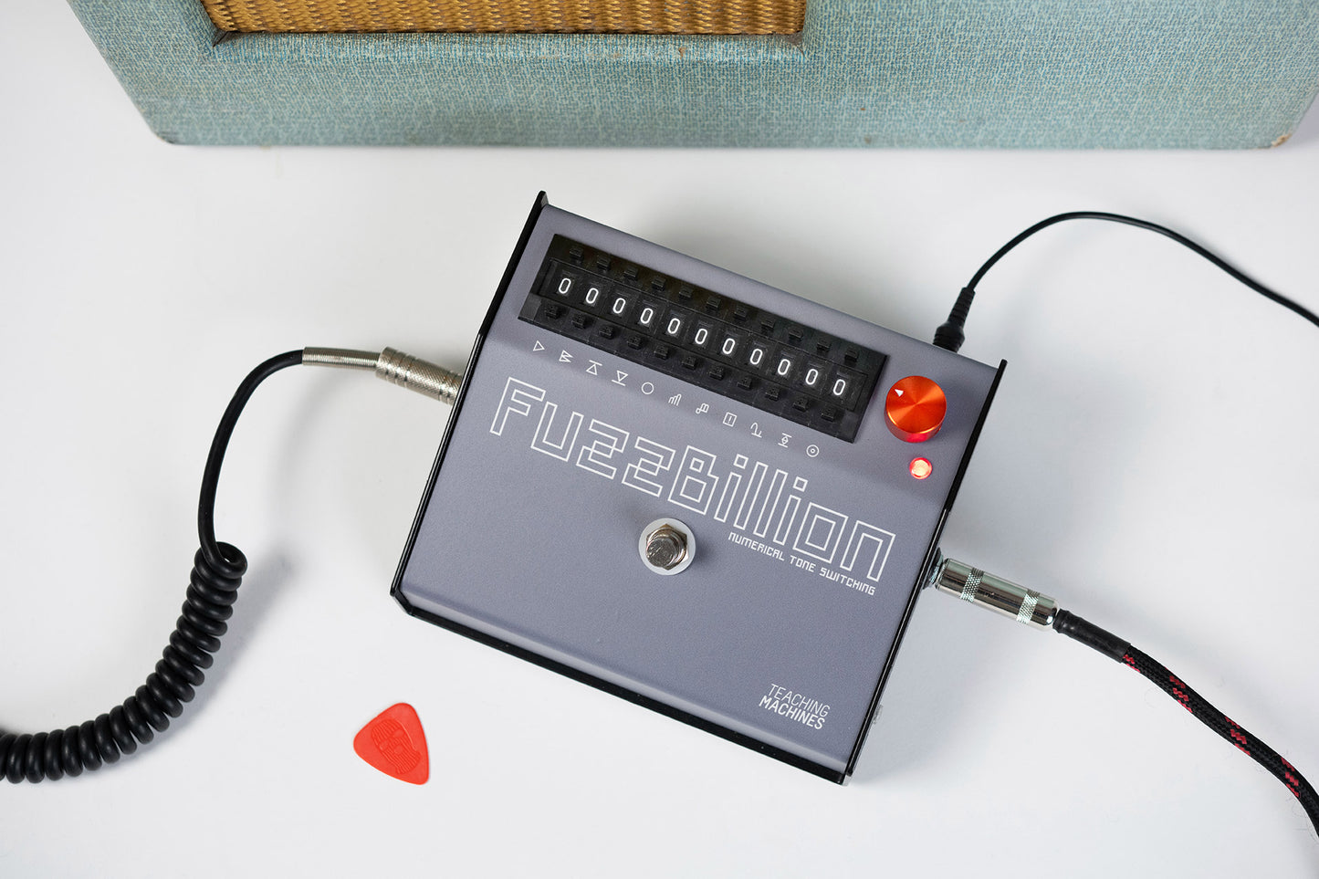 Teaching Machines Fuzzbillion Numerical Tone Switching Fuzz Pedal
