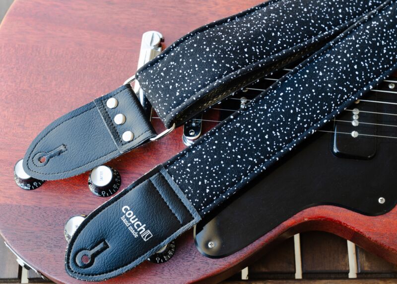 Couch Straps Minimalist Cosmos Galaxy Stars Guitar Strap