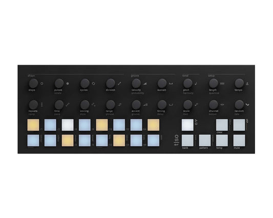 Torso Electronics T1 Algorithmic 16-Track Sequencer - Black