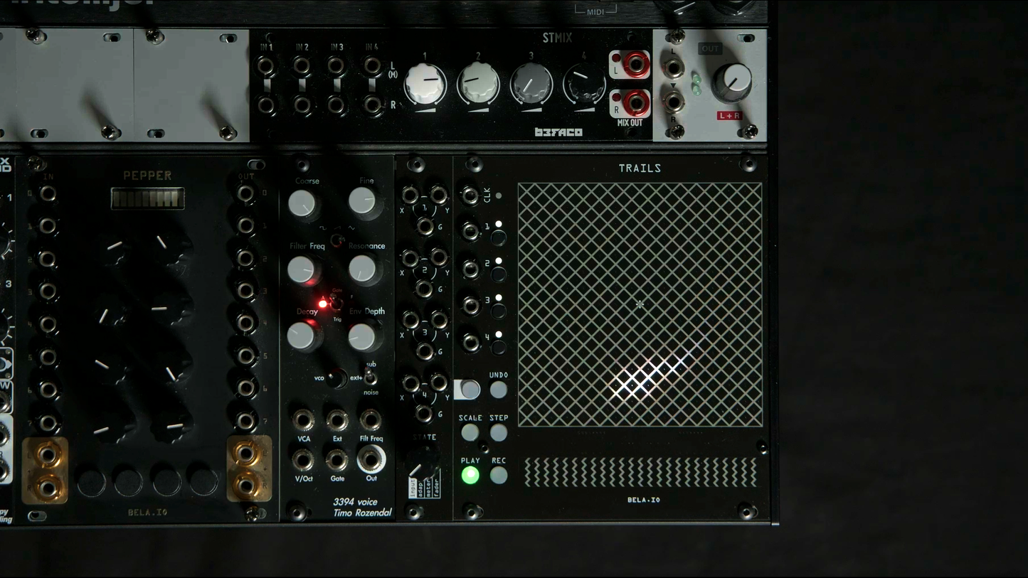 Bela Trails Polyphonic Touch Controller