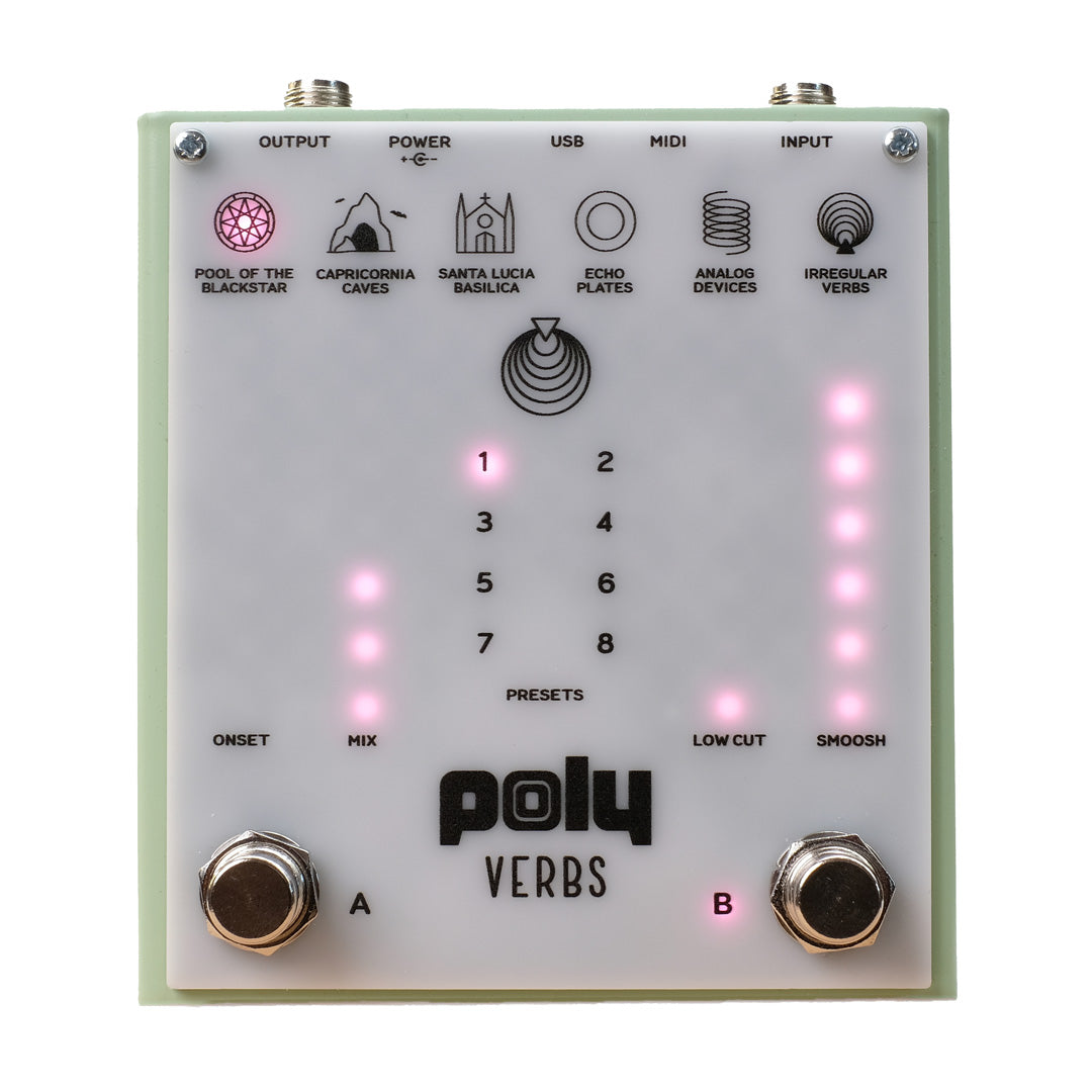 Poly Effects Verbs Convolution Reverb Pedal