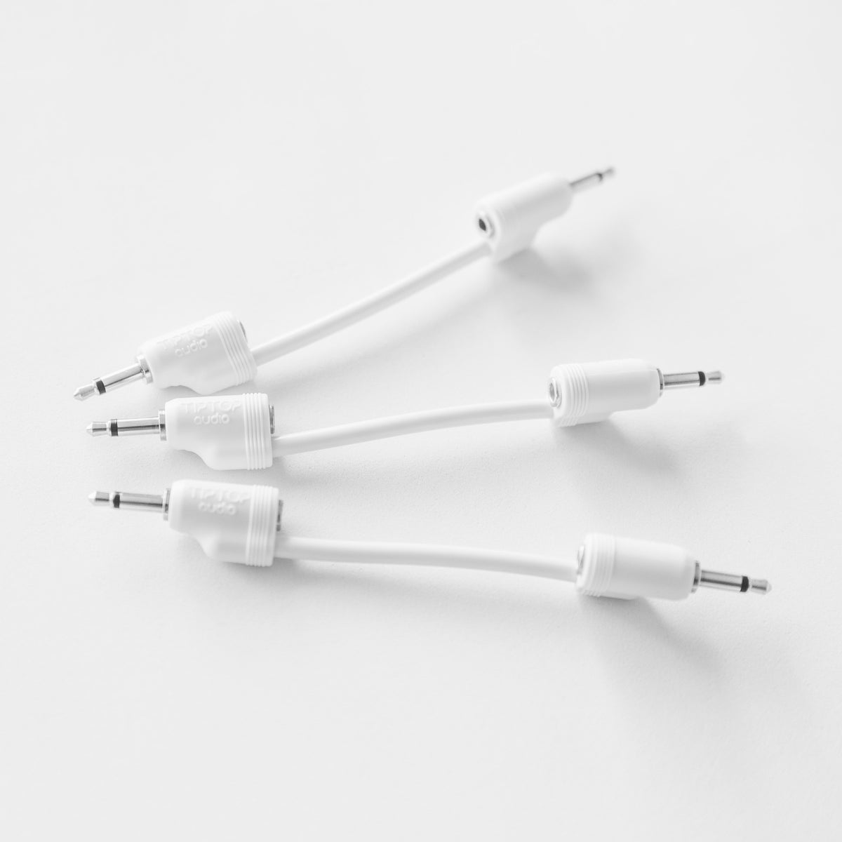 Tiptop Audio 12cm Stackcables 5 Pack - White