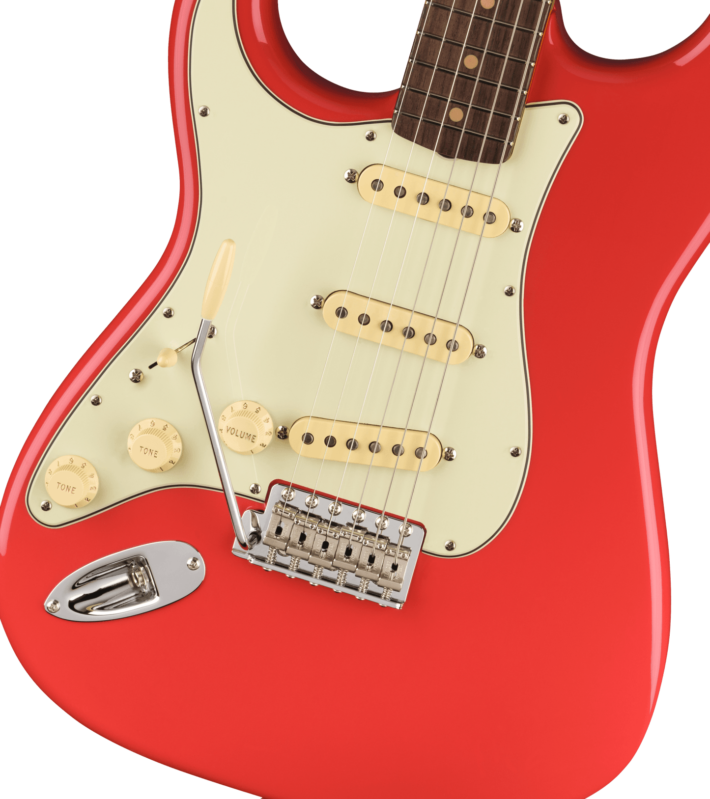 Fender American Vintage II 1961 Stratocaster - Left-Hand - Fiesta Red