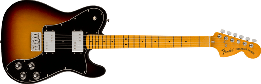 Fender American Vintage II 1975 Telecaster Deluxe - Maple Fingerboard, 3-Colour Sunburst