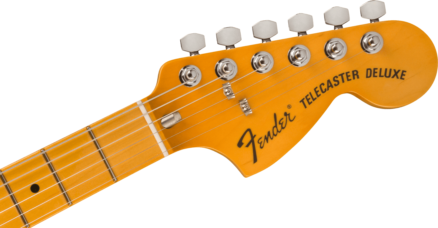 Fender American Vintage II 1975 Telecaster Deluxe - Maple Fingerboard - Black