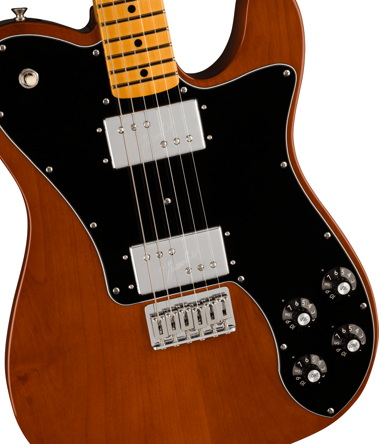 Fender American Vintage II 1975 Telecaster Deluxe - Maple Fingerboard, Mocha