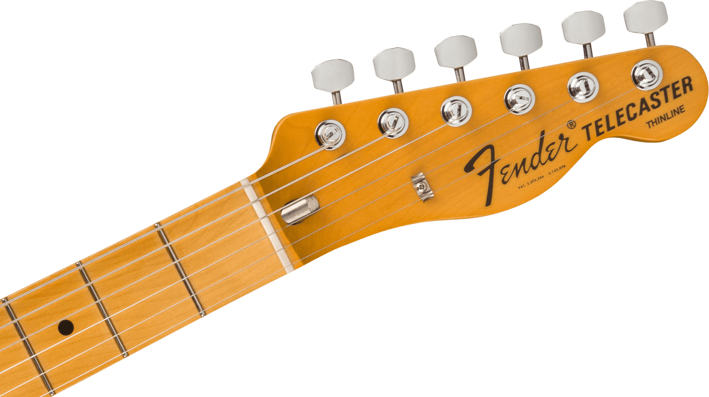 Fender American Vintage II 1972 Telecaster Thinline - Maple Fingerboard, Lake Placid Blue