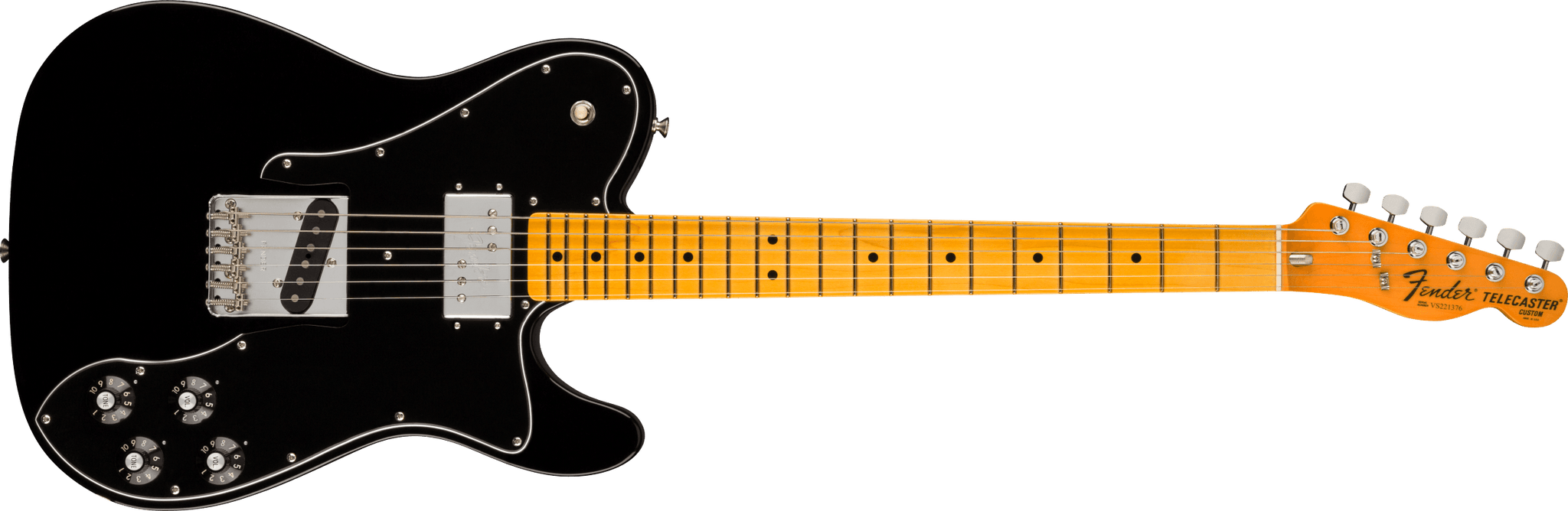 Fender American Vintage II 1977 Telecaster Custom - Black – Found