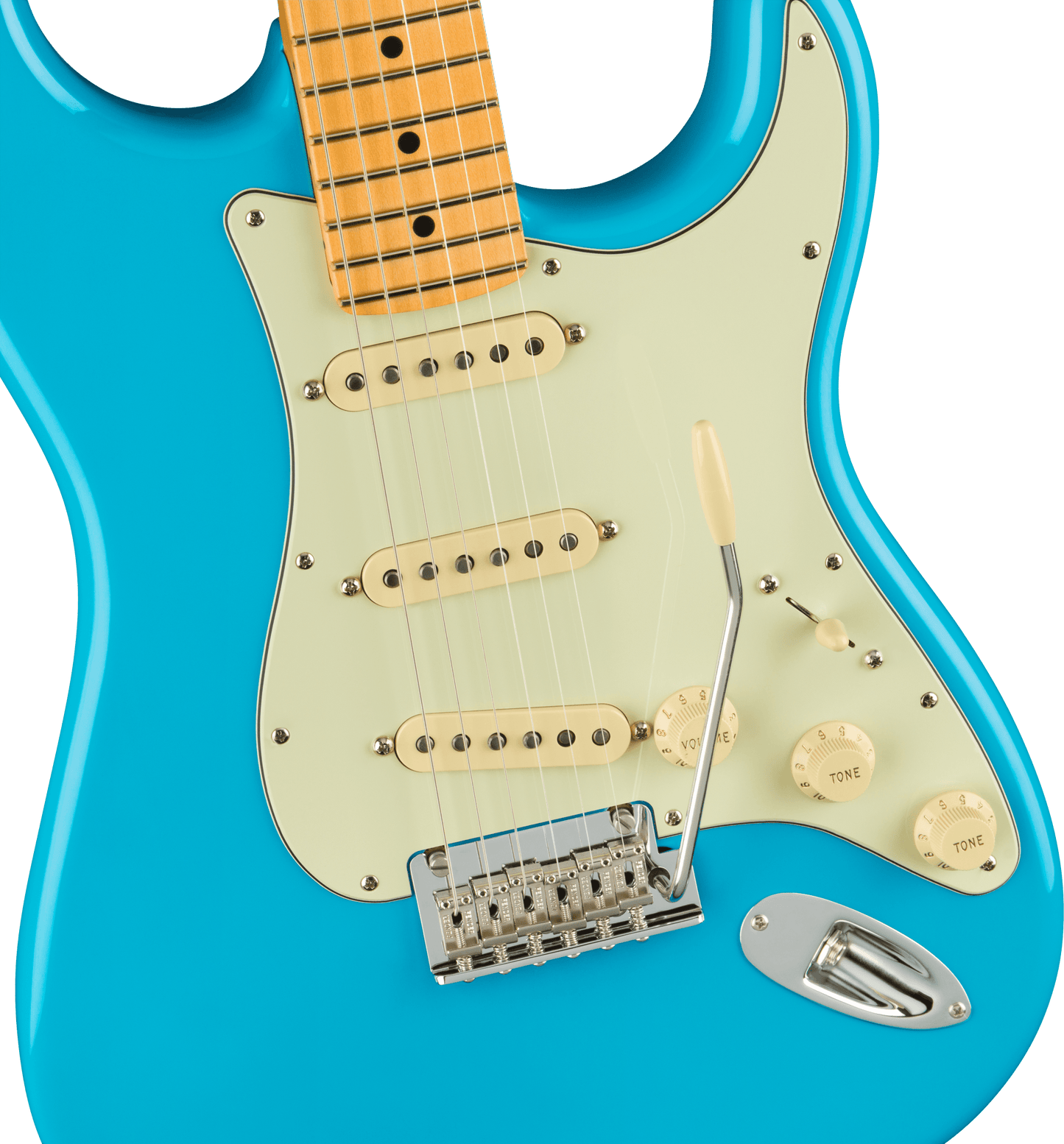 Fender American Professional II Stratocaster - Miami Blue / Maple Neck