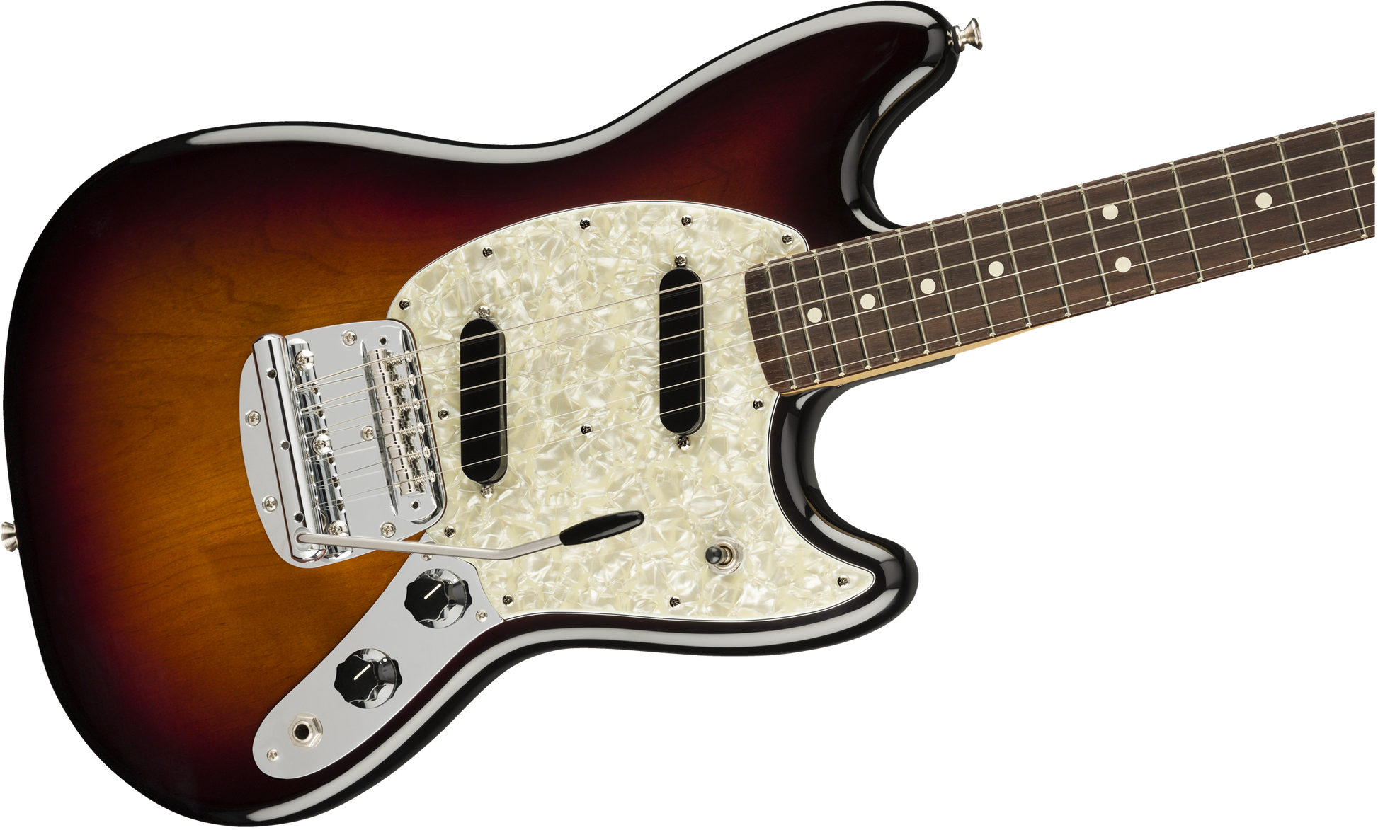 元箱付Fender USA American Performer Mustang Fender American Performer Mustang - 3-Tone Sunburst – Found Sound