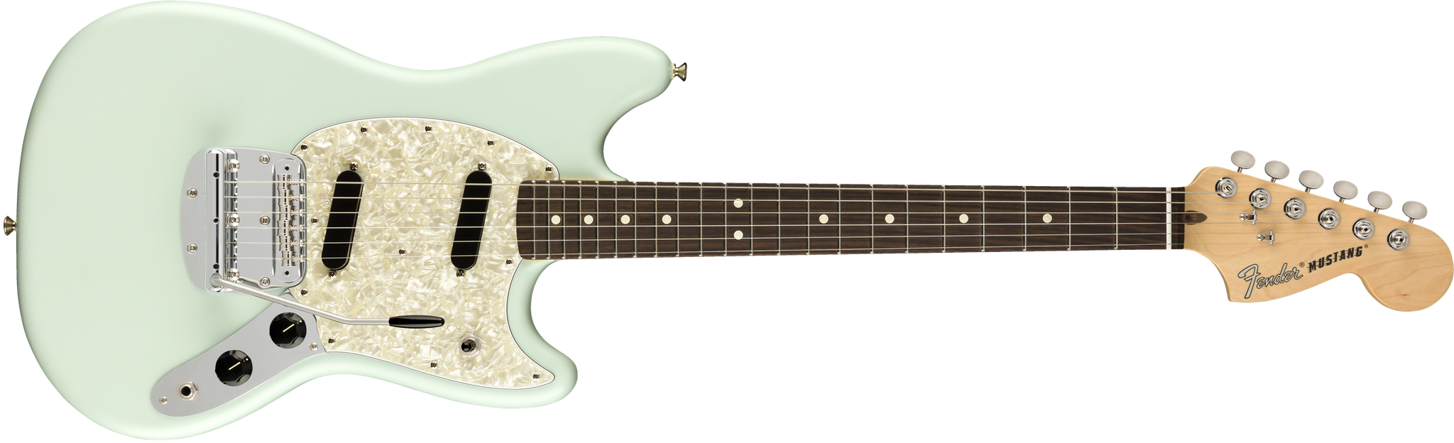 Fender American Performer Mustang - Sonic Blue – Found Sound