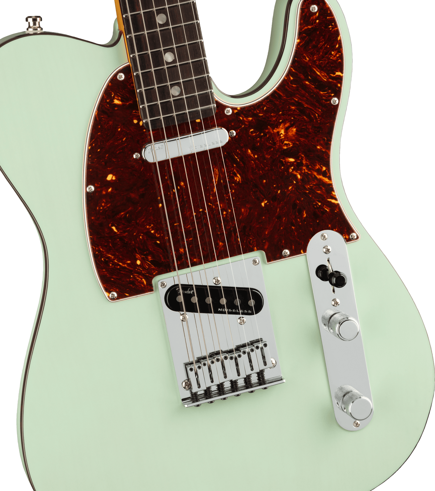 Fender Ultra Luxe Telecaster - Transparent Surf Green