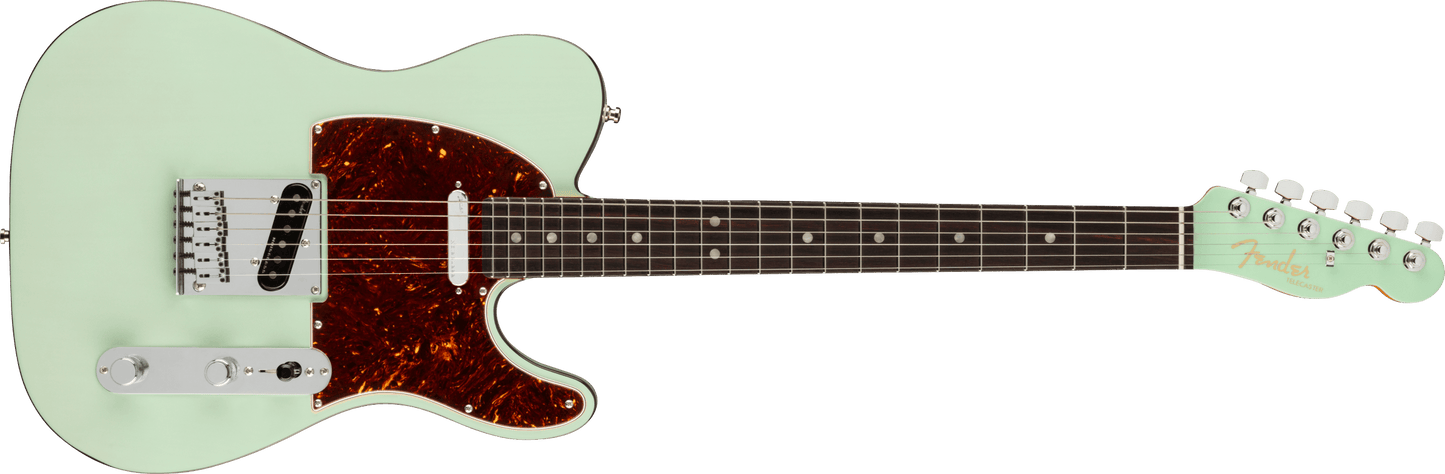 Fender Ultra Luxe Telecaster - Transparent Surf Green