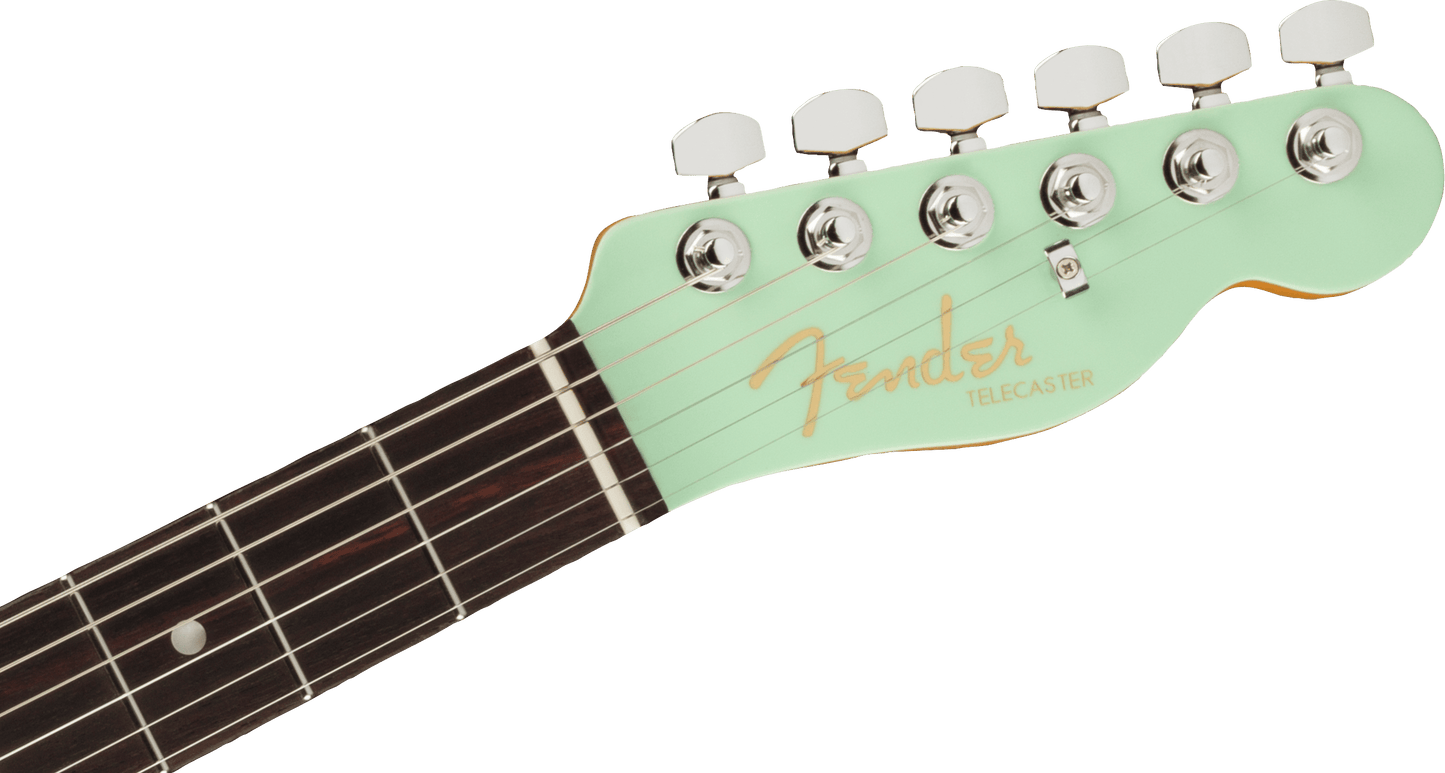 Fender Ultra Luxe Telecaster - Transparent Surf Green