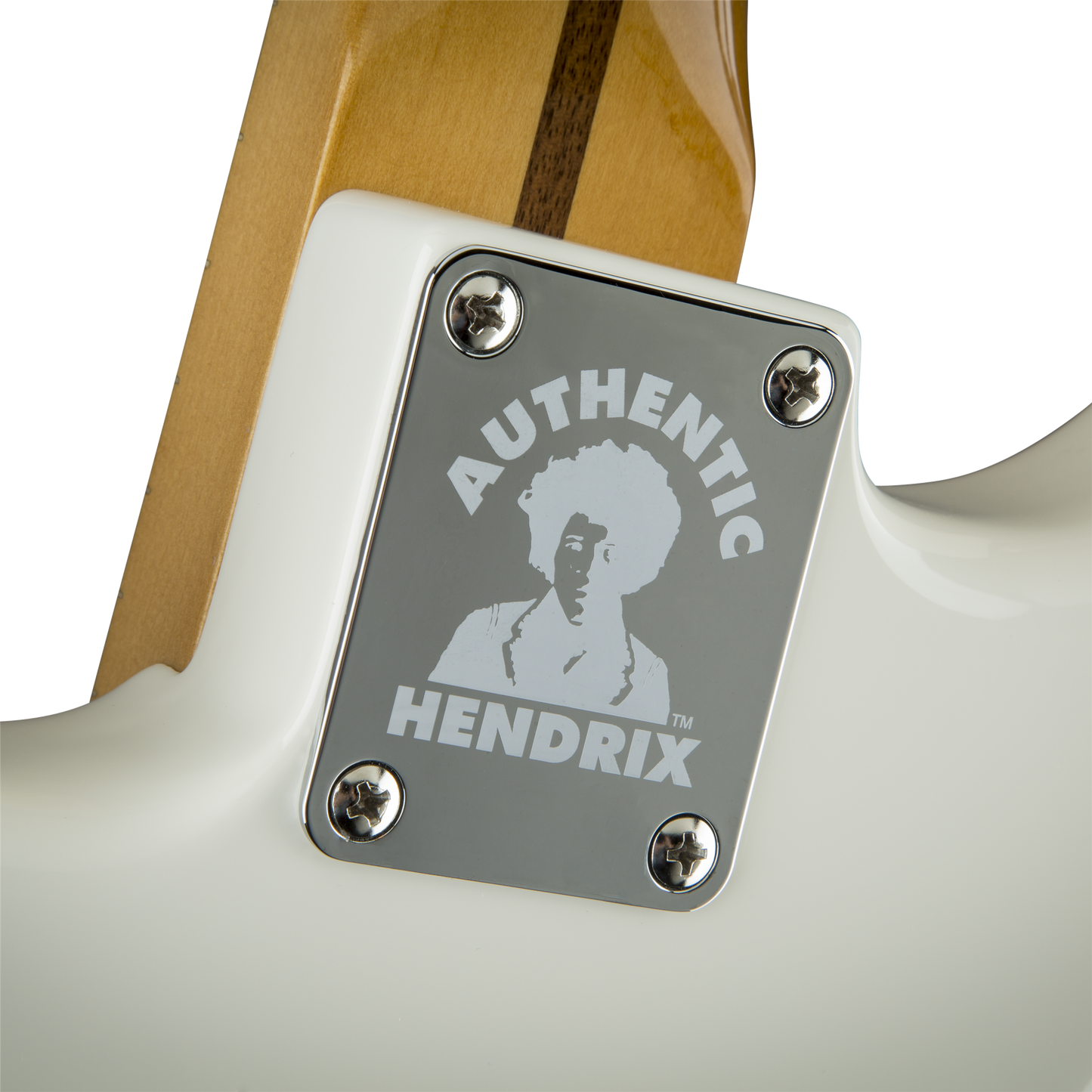 Fender Jimi Hendrix Stratocaster - Maple Fingerboard - Olympic White