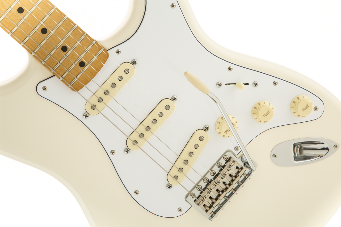 Fender Jimi Hendrix Stratocaster - Maple Fingerboard - Olympic White