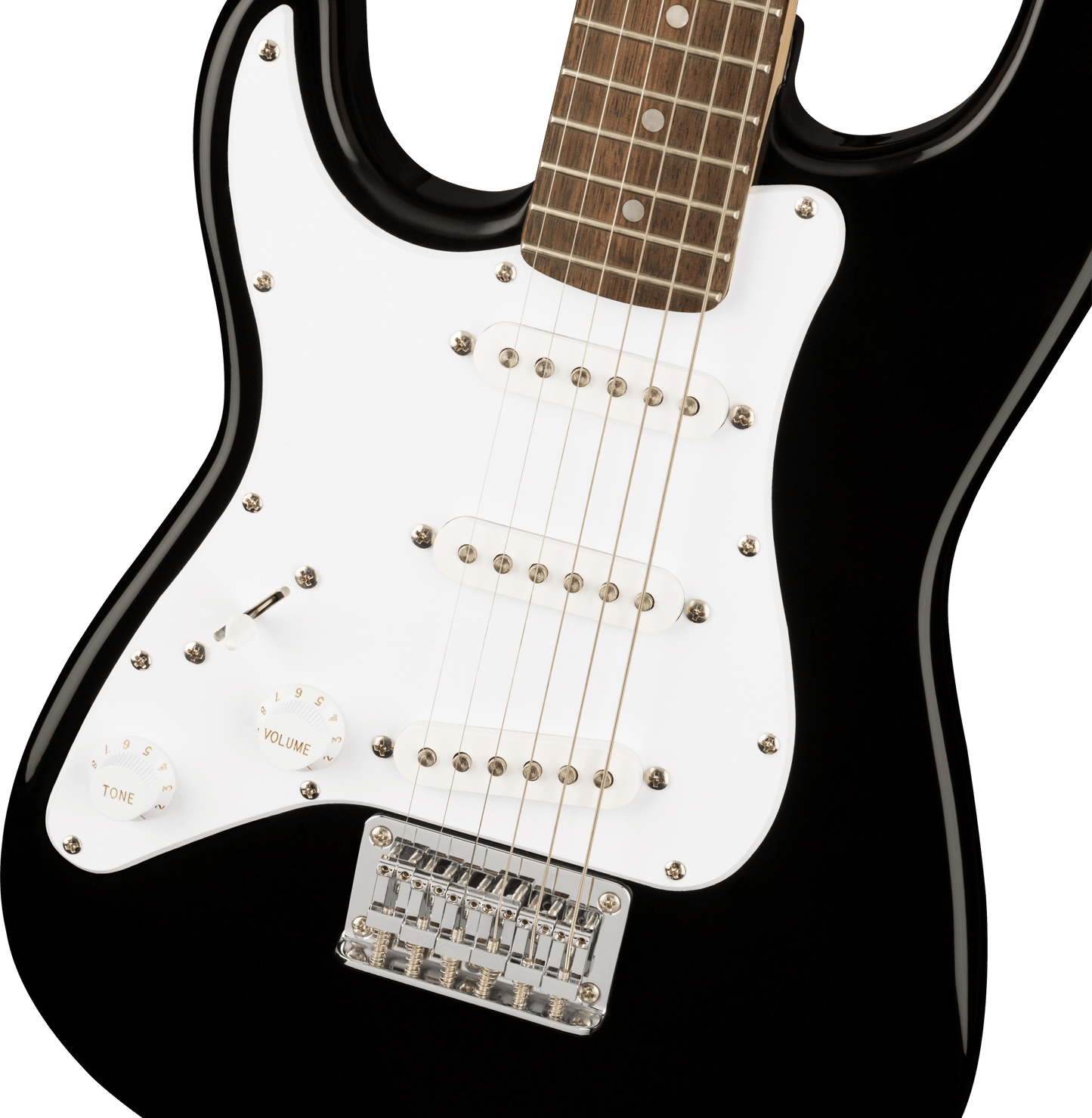 Left Handed Fender Squier Mini Stratocaster - Black