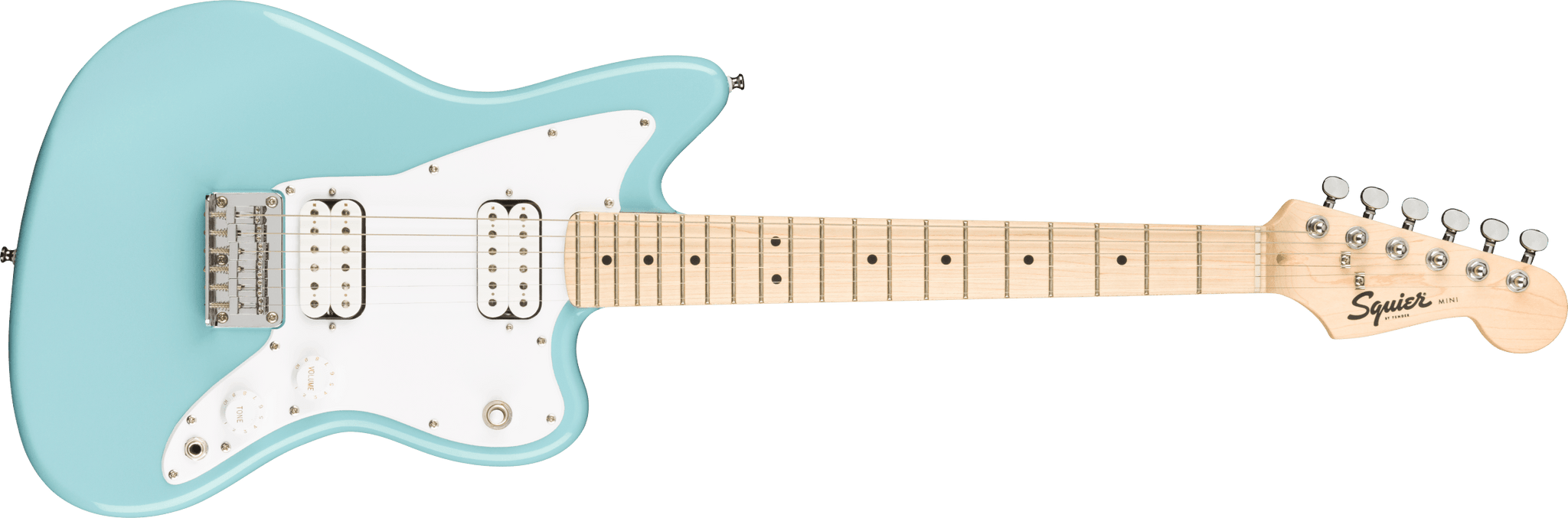 Fender Squier Mini Jazzmaster HH - Daphne Blue – Found Sound
