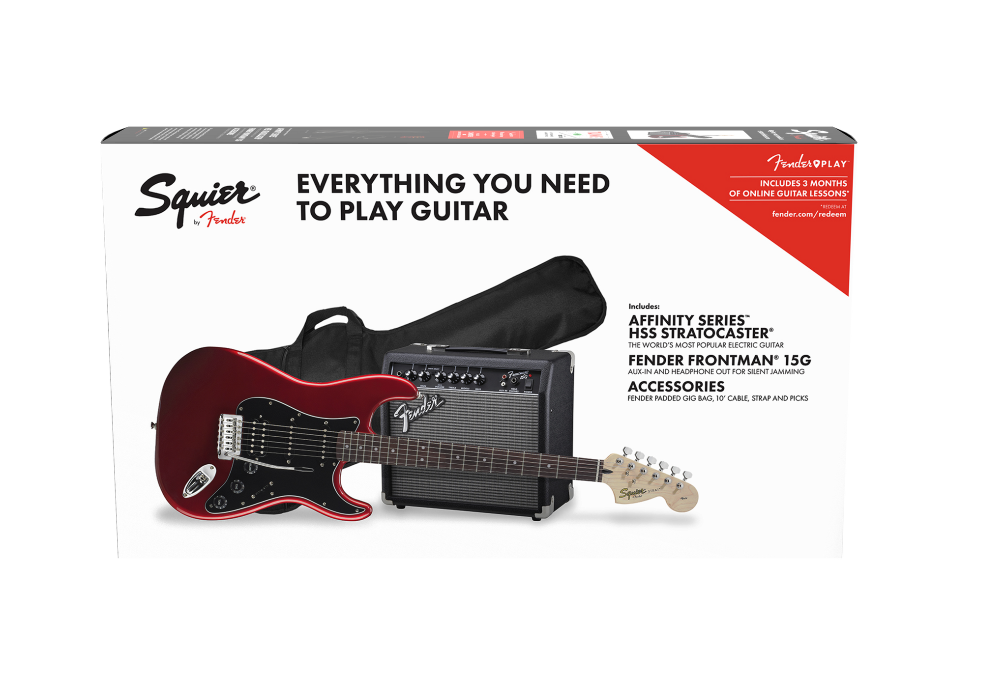 Affinity series online stratocaster hss pack