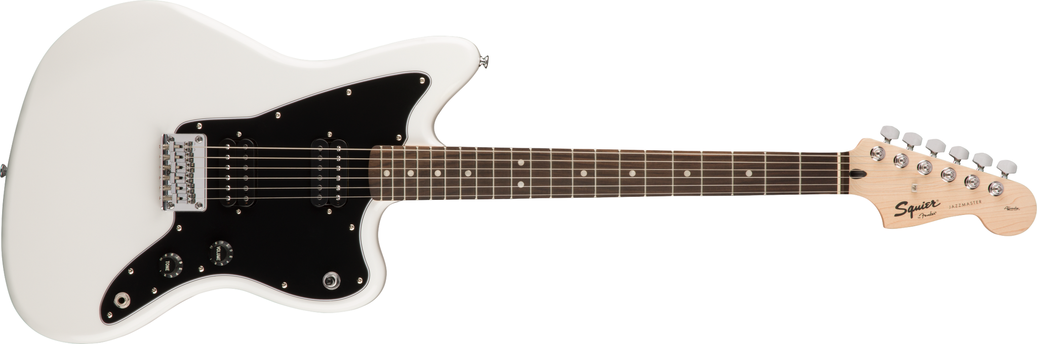 Squier best sale jazzmaster white