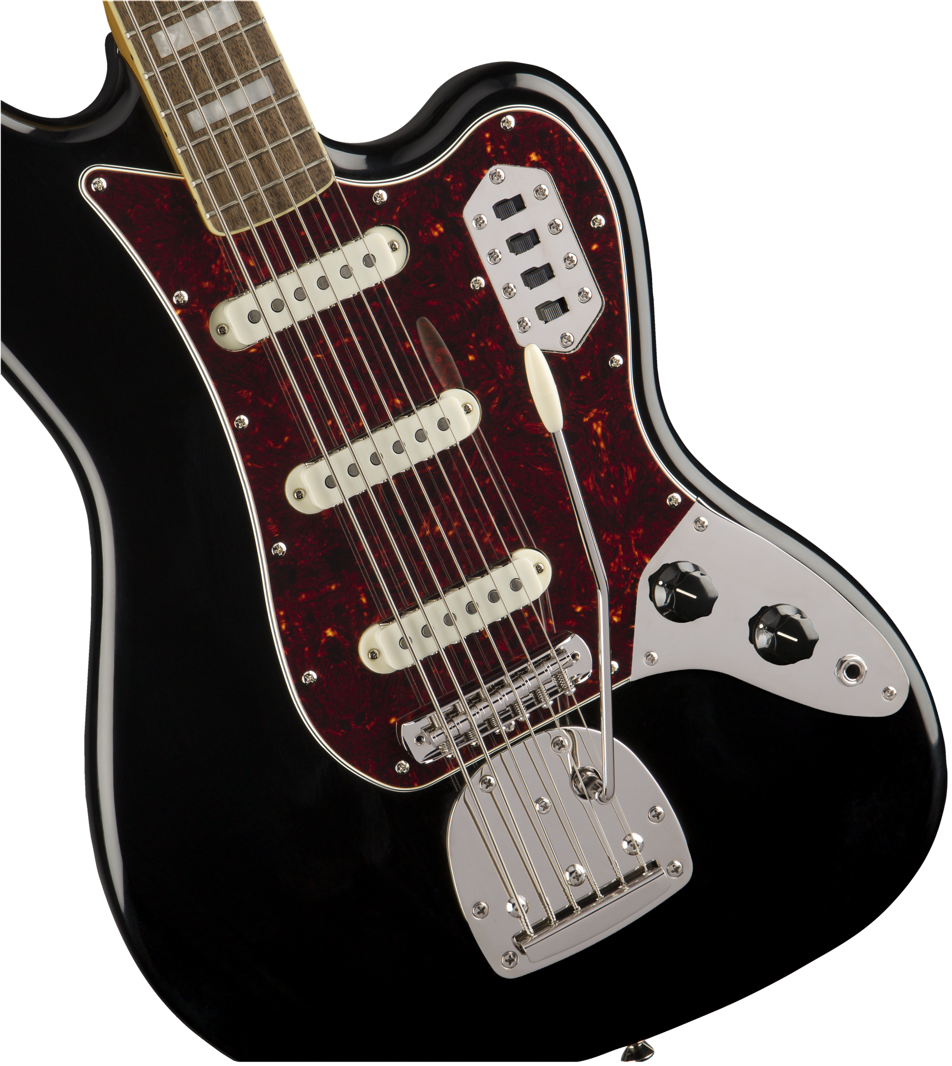 Fender Squier Classic Vibe Bass VI - Black – Found Sound