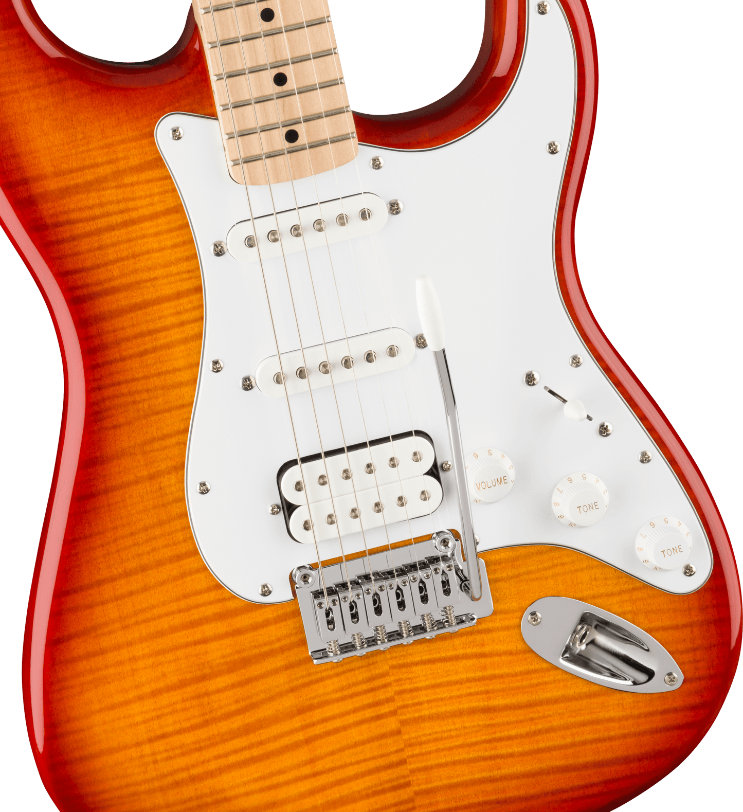 Fender Squier Affinity Stratocaster - FMT HSS MN WPG Sienna Sunburst