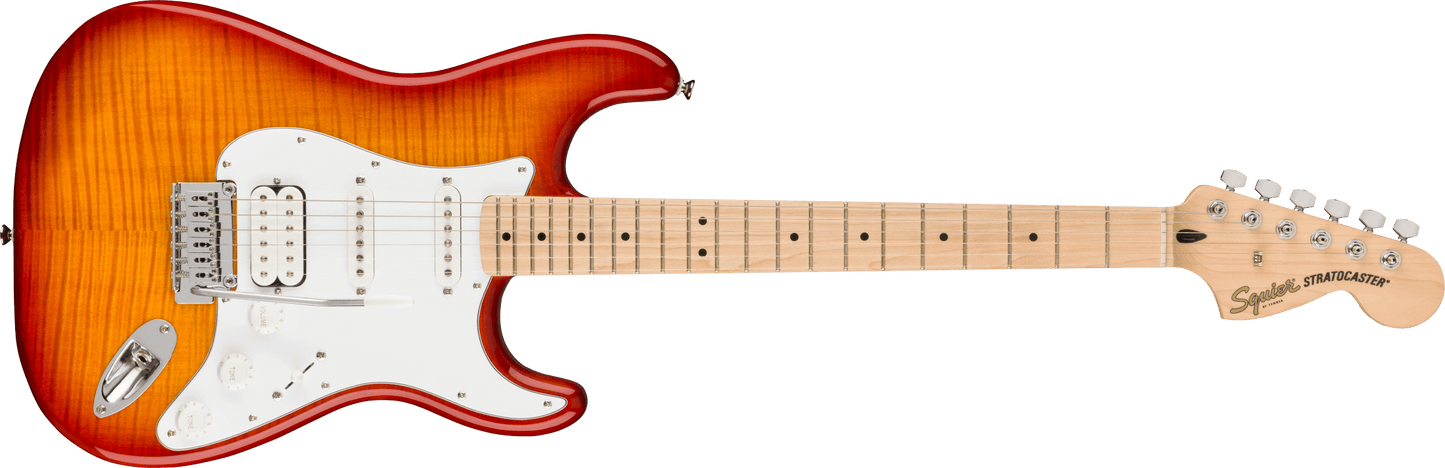 Fender Squier Affinity Stratocaster - FMT HSS MN WPG Sienna Sunburst