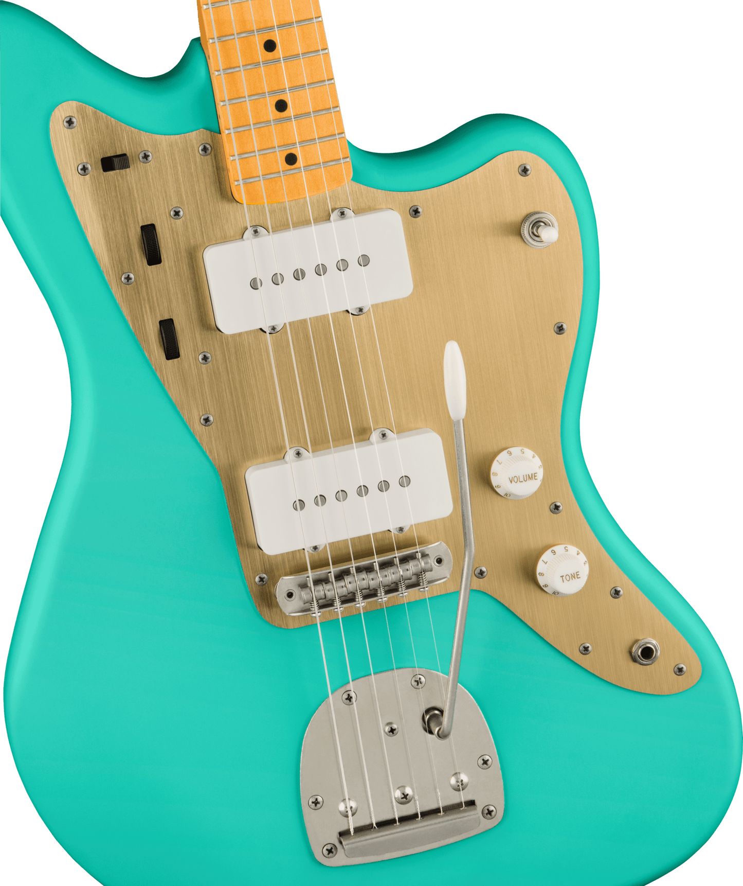 Fender Squier 40th Anniversary Jazzmaster Vintage Edition - Satin Seafoam Green