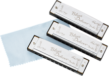Load image into Gallery viewer, Fender Blues Deluxe Harmonica (Set of 3)
