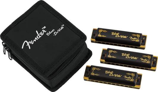 Fender Blues Deville Harmonica (Set of 3)