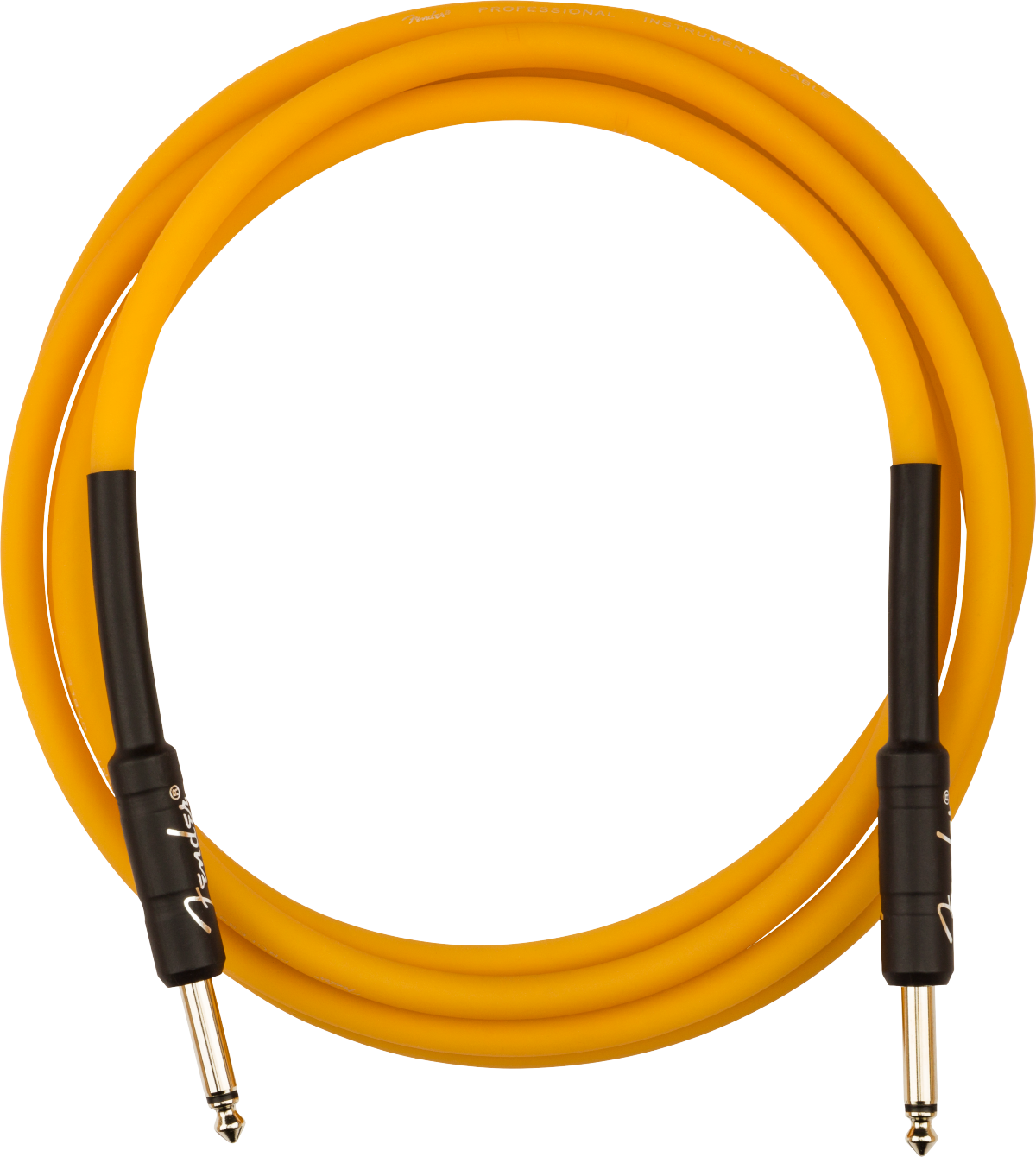 Fender Professional 10' Glow in the Dark Cable - Orange