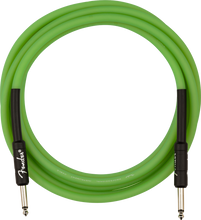 Load image into Gallery viewer, Fender Professional 10&#39; Glow in the Dark Cable - Green

