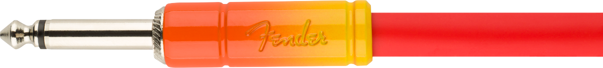 Fender 10' Ombré Instrument Cable - Tequila Sunrise