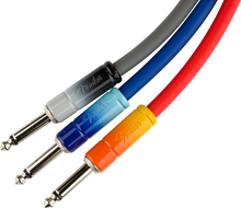 Load image into Gallery viewer, Fender 10&#39; Ombré Instrument Cable - Silver Smoke
