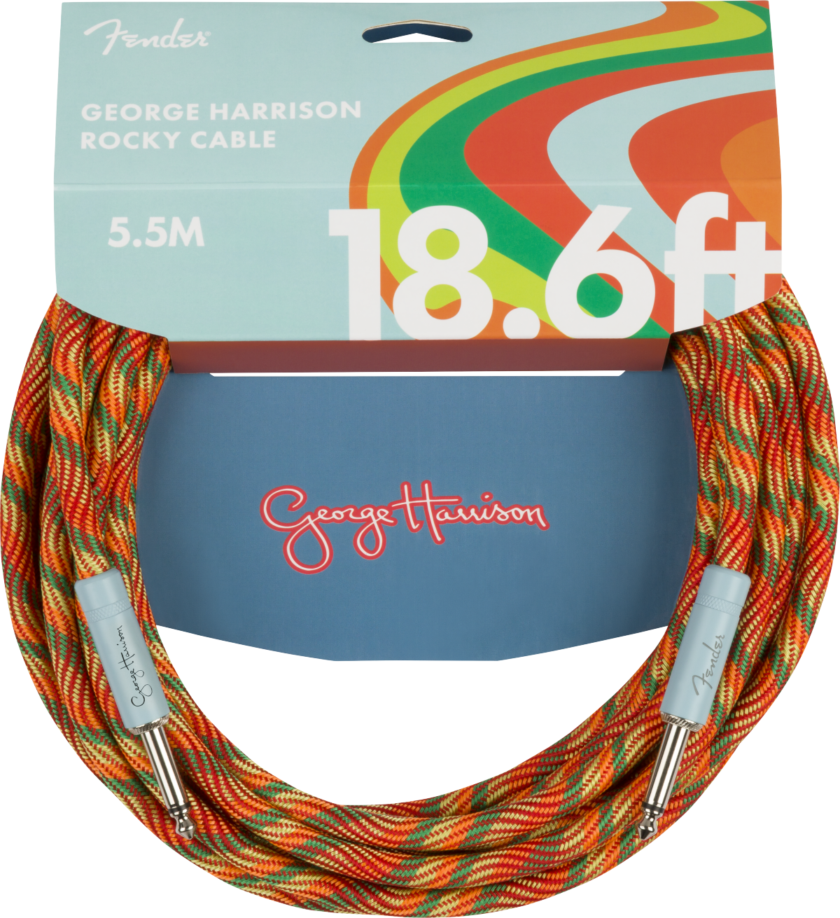 Fender George Harrison Rocky Instrument Cable - 18.6'