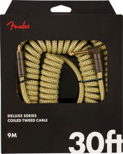Load image into Gallery viewer, Fender Deluxe Coil Cable 30&#39; - Tweed
