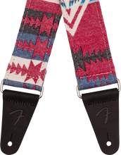 Load image into Gallery viewer, Fender 2&quot; Zion Strap - Red Aztec
