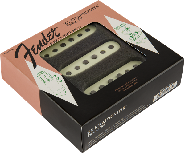 Fender Pure Vintage '65 Strat® Pickup Set - Vintage White (3)