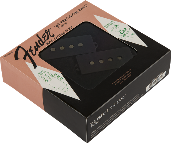 Fender Pure Vintage '63 Precision Bass Pickup - Black
