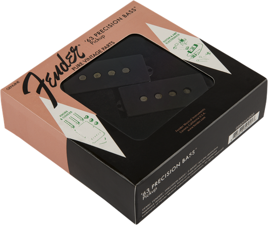 Fender Pure Vintage '63 Precision Bass Pickup - Black