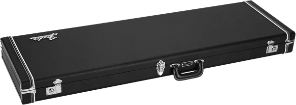 Fender Classic Series Wood Case - Precision/Jazz Bass - Black