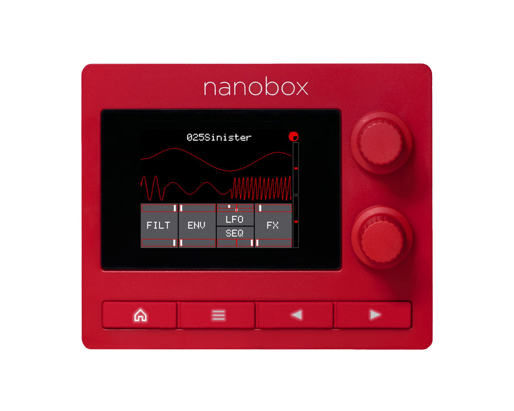 1010 Music Nanobox Fireball Wavetable 8 Voice Desktop Synthesizer