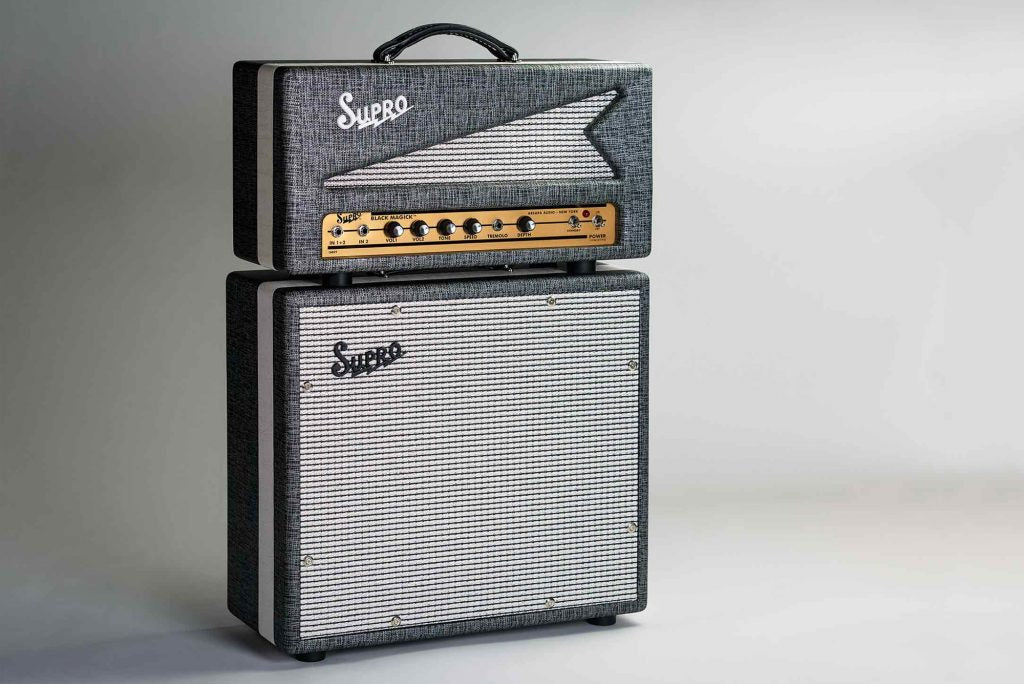 Supro 1790 Black Magick 75 Watt 1x12" Extension Cabinet