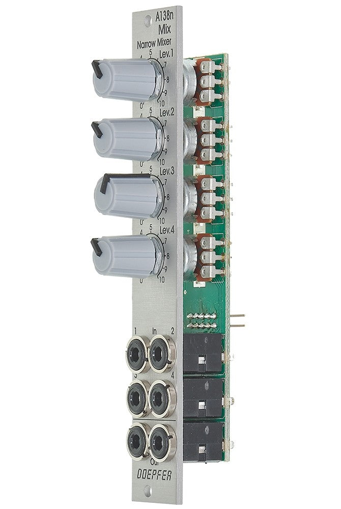 Doepfer A-138n Mixer Slim Line – Found Sound Doepfer A-138n Mixer Slim Line – Found Sound