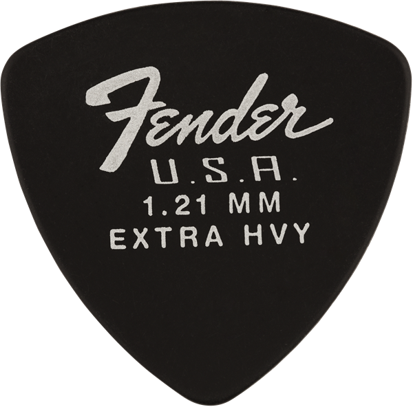 Fender Dura-Tone 346 Shape 1.21mm - Black (12-Pack)